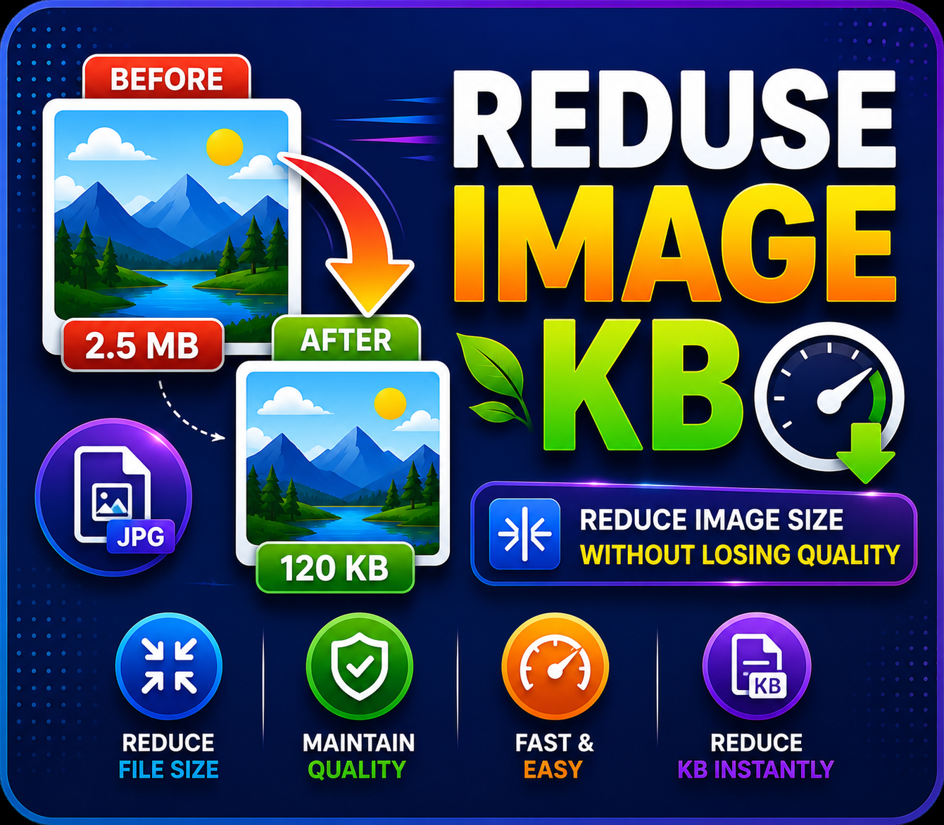 Reduce Image KB